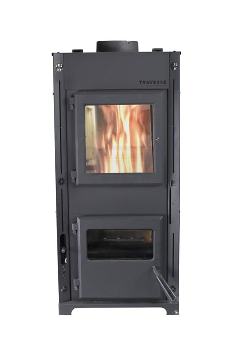 Breckwell Hearth Products Traverse Gravity Fed Pellet Stove - SP2047