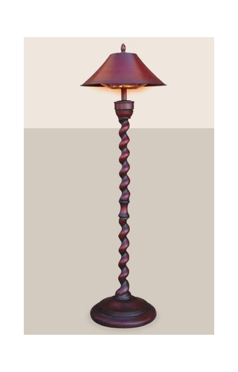 Uniflame Floor Lamp Electric Heater  New Orleans - EWUR810SP