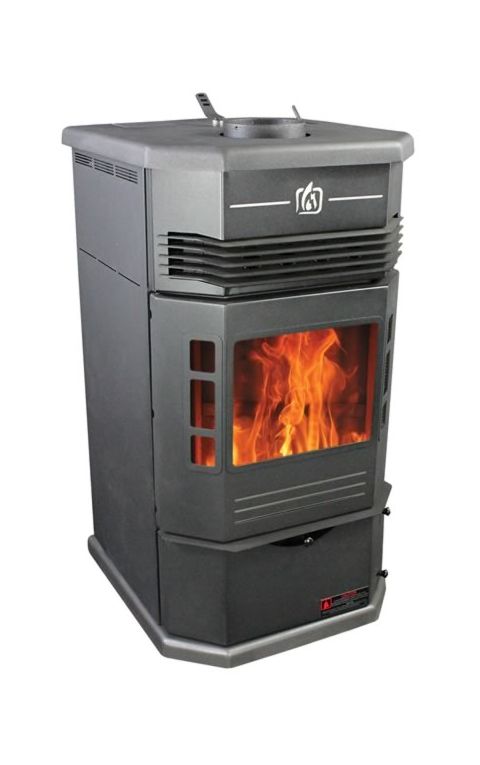 Breckwell Hearth Products Monticello Non-Electric Gravity Fed Pellet Stove - SPG9000