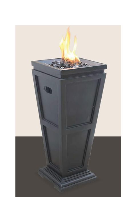 Uniflame LP Gas Outdoor Fireplace - Medium - GLT1332SP