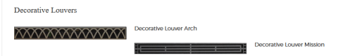 White Mountain Hearth Tahoe Deluxe 36 Direct-Vent Fireplace - DVD36FP30 louvers