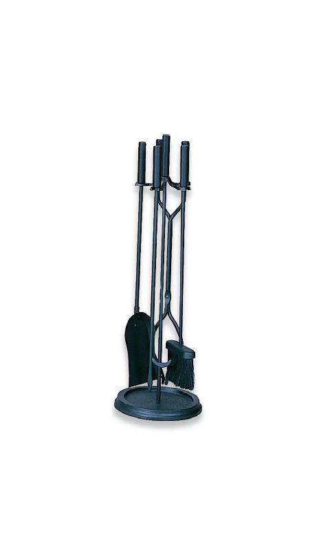 Uniflame 5 Piece Black Fireset - F-1070