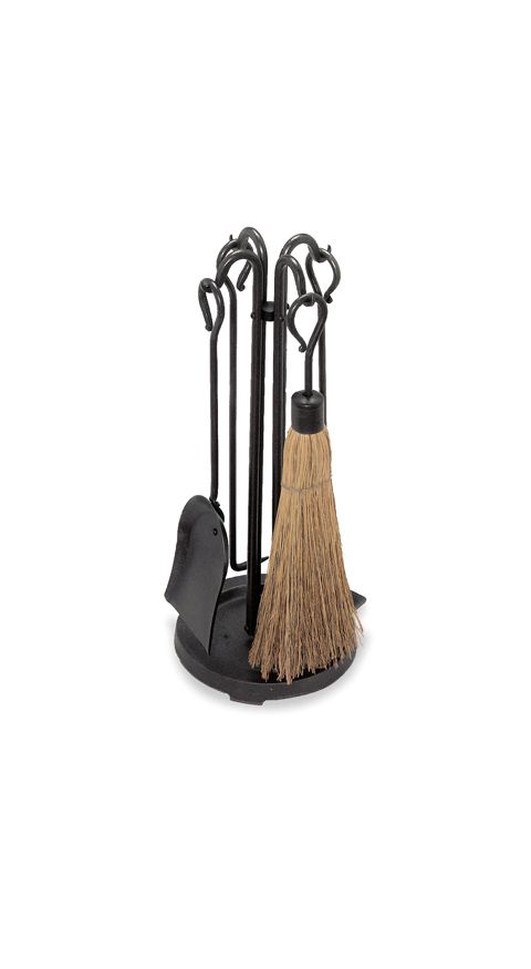 Pilgrim Raised Hearth Vintage Iron Toolset - 18000