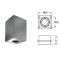 M&G DuraVent 7'' DuraPlus Square Ceiling Support Box 24'' - 9148BN // 7DP-CS24