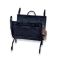 Uniflame Ring Swirl Black Log Rack with Canvas Carrier - W-1125