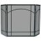 Uniflame 3 Fold Black Wrought Iron Mission Screen - S-1023