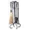 Uniflame 5 Piece Antique Rust Wrought Iron Toolset - F-1695