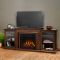 Real Flame Frederick Entertainment Center Electric Fireplace in Chestnut Oak - 7740E-CO