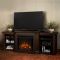 Real Flame Valmont Entertainment Center Electric Fireplace in Chestnut Oak - 7930E-CO