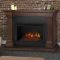 Real Flame Callaway Grand Electric Fireplace in Chestnut Oak - 8011E-CO