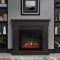 Real Flame Crawford Slim Electric Fireplace in Gray - 8020E-GRY