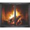 Thermo-Rite Normandy Custom Glass Fireplace Door - Welded Aluminum - NORMANDY (shown in Natural Iron)