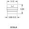 Metal-Fab Corr/Guard 3" Diameter Dunkirk Radiator/Laars Heating Systems/Smith Boiler Adapter (430SS) - 3CGLA-C30