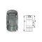 M&G DuraVent 4'' FasNSeal Universal Appliance Adapter w/ Condensate Drain - FSAAUCD04 // FSAAUCD04