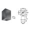 DuraVent 3 PelletVent Cathedral Ceiling Support Box - 3PVL-CS