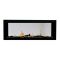 Sierra Flame 48 Natural Gas Slim See-Thru Linear Gas Fireplace - EMERSON-48-DELUXE-NG