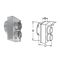 M&G DuraVent DirectVent Pro 4x6 Co-Axial To Co-Linear Appliance Connector - VERMONT CASTINGS - 46DVA-VCL // 46DVA-VCL
