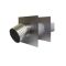 M&G DuraVent 4" PolyPro Horizontal SW Termination with Locking Band - 4PPS-HSTSL