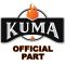 Part for Kuma - 3/4" Flat Adhesive Backed Gasket - Price Per Foot - KR-GK-34