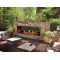 White Mountain Hearth Carol Rose Coastal Collection Linear See-Through 48 Outdoor Fireplace - OLL48SP12S