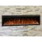 Modern Flames 100" Spectrum Slimline Wall Mount / Recessed Clean Face Electric Fireplace - SKU: SPS-100B