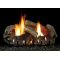 White Mountain Hearth Stacked Age Oak Log Set - 7 Piece - 24 inch - Refractory - LS24SRAO
