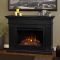 Real Flame Centennial Grand Electric Fireplace in Black - 8770E-BK
