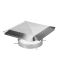 Draft King 12 Round Bolt-On Single Flue Stainless Steel Chimney Cap - SS12U