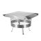 Draft King 16 Round Slip-In Welded Leg Single Flue Stainless Steel Chimney Cap - SS816U