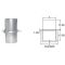 Metal-Fab Air-Cooled Temp/Guard 16 Diameter Firestop Assembly - 16ATGFSA