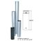 Selkirk 4 Ultimate Pellet Pipe - Straight Pipe - 24 Inch Length - Black - 824003B - 4UPP-24B