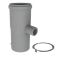 M&G DuraVent 6" PolyPro Condensate Drain with Locking Band - 6PPS-CDL