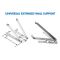 Selkirk MetalBest 5-8 Inch Ultra-Temp Universal Extended Wall Support - UEWS