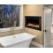 SimpliFire 40 Allusion Recessed Linear Electric Fireplace - SF-ALL40-BK
