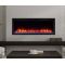 SimpliFire 50 Allusion Platinum Recessed Linear Electric Fireplace - SF-ALLP50-BK