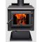 True North TN20 Wood Stove with Legs - Metalic Black - Series B - TN31010009