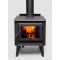 True North TN25C Wood Stove with Legs - Metalic Black - TN31010016