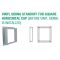 Selkirk 5x8 Direct-Temp Vinyl Siding Standoff For SQUARE Horizontal Cap - Use Before Vinyl Siding Installed - 2004819 - 5DT-VSS