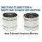 Selkirk 5x8 Direct-Temp - 5" Amerivent To 5" Selkirk Adapter Black - 1605280B - 5AVD TO 5DT (One Adapter)
