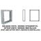 Selkirk 5x8 Direct-Temp Vinyl Siding Standoff For SQUARE Horizontal Cap (For 5DT-HC) - Use AFTER Vinyl Siding Installed - 2006472 - 5DT-VSSB