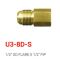 Skytech U3-8D-S  1/2 Flare to 1/2FIP - U3-8D-S