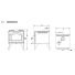 Napoleon 1100C 1400C Wood Burning Stove Dimensions
