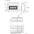 Napoleon Acies L38 - L50 Direct Vent Gas Fireplace Dimensions