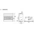 Napoleon Linear LHD45 Direct Vent Gas Fireplace Dimensions
