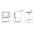 Napoleon S4 Wood Stove Dimensions