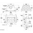 Superior wood burning fireplace WRT-WCT-3042-dimensions