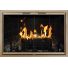 Thermo-Rite Cameo Custom Glass Fireplace Door - Aluminum - CAMEO (shown in Bronze Iron)