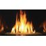 Superior 40" Direct-Vent Fireplace, Top Vent, Front View, Louverless - DRC6340