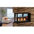 Kingsman Multi-Sided Clean View Peninsula Direct Vent Fireplace - Ceramic - MCVP42H