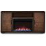 Napoleon Hayworth Media Console with 30 Inch Firebox - NEFP30-3620RLB